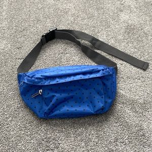 American Eagle Blue Belt Bag